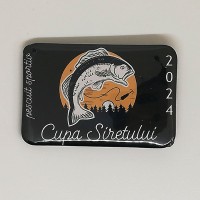 Insignă personalizata dreptunghiulara 60x40mm