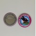 Insignă personalizata rotunda 37mm