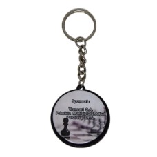 Breloc personalizat fata-verso 37mm