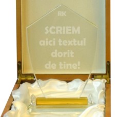 Placheta trofeu personalizată
